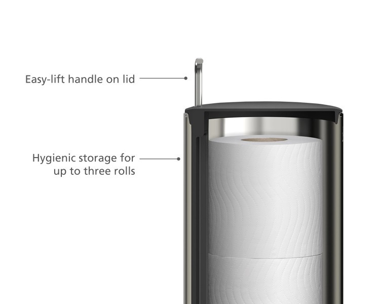 Luxe Toilet Roll Holder - Joseph Joseph