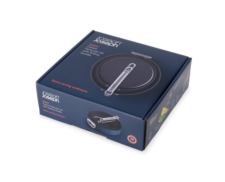 Space 2 Piece Non-Stick Induction Frying Pan Set - Joseph Joseph