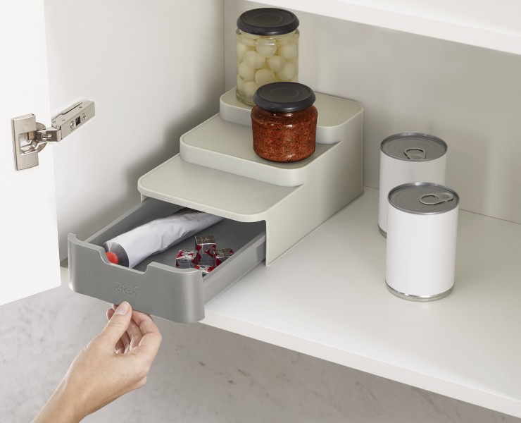 Compact Tiered Organiser  - Joseph Joseph Duo