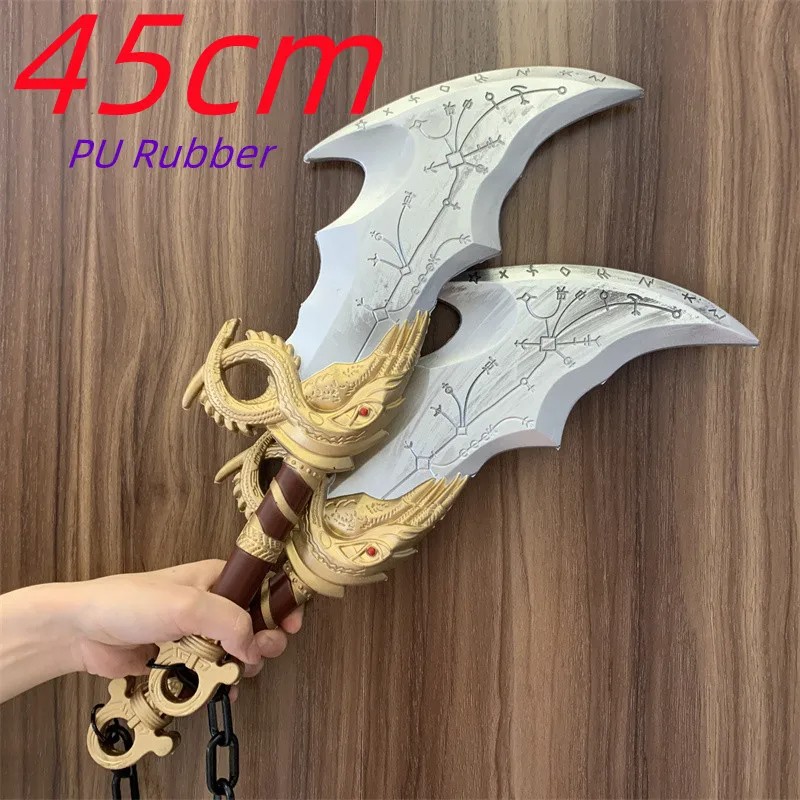 God of War 4 Athena Blade Tomahawk Chained Cosplay Axe Prop