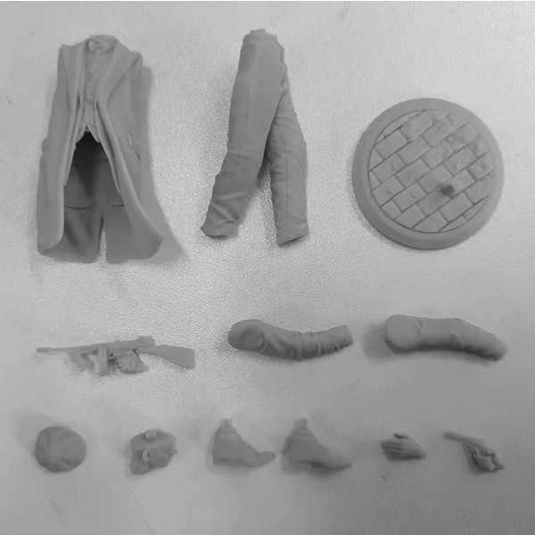 Gangster Boss Arthur Shell 75mm 1/24 Scale Resin Figure