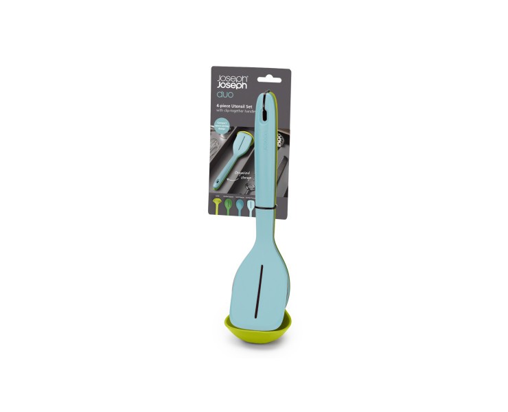4pc In-drawer Utensil Set (Opal)  - Joseph Joseph Duo