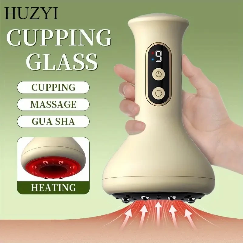 HUZYI Smart Cupping Scraper and Masseur