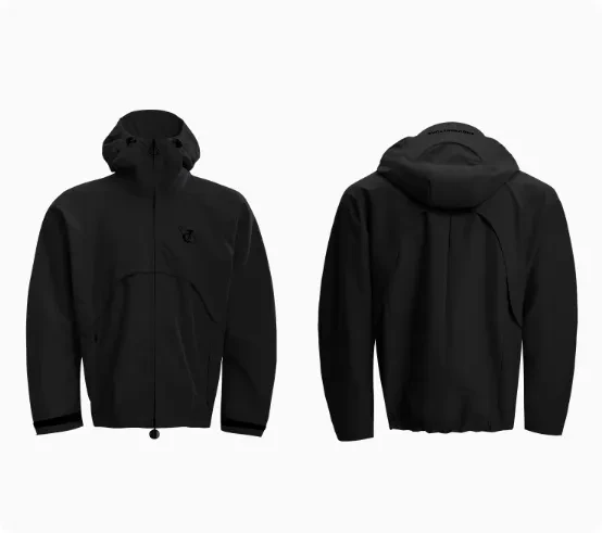 Waterproof And Windproof Men's And Women's Sets Of Assault Jackets Black
