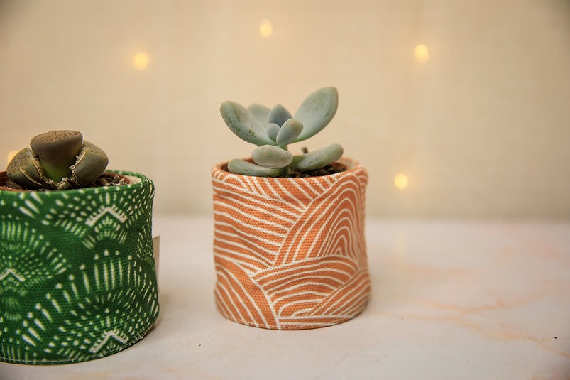 Moobee canvas soft cover pots