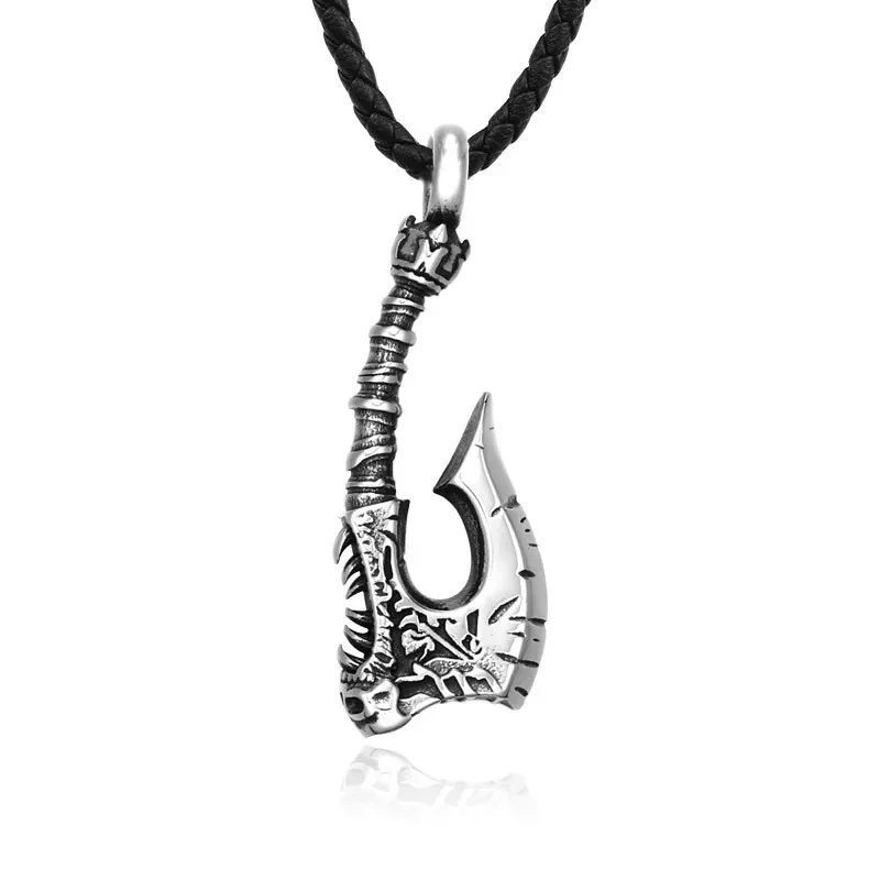 Stainless Steel Vintage Personality Axe Pendant