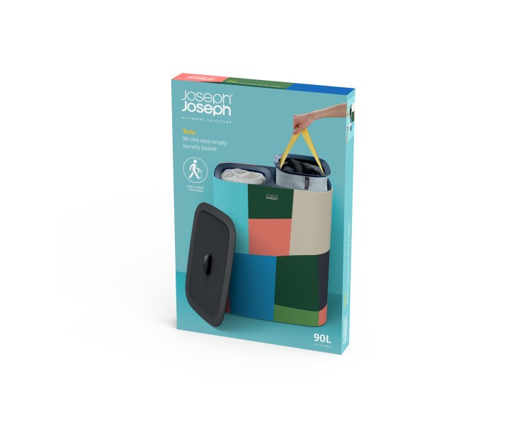 Tota 90L Laundry Basket - Jonathan Lawes - Joseph Joseph