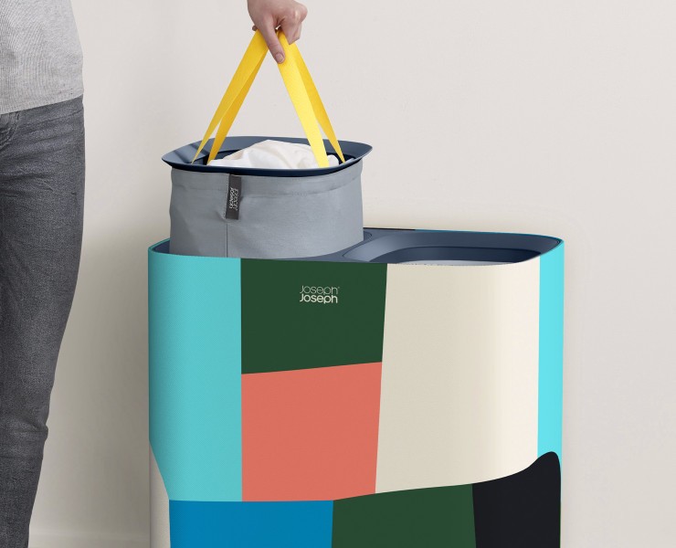 Tota 90L Laundry Basket - Jonathan Lawes  - Joseph Joseph