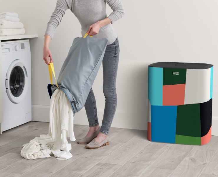 Tota 90L Laundry Basket - Jonathan Lawes - Joseph Joseph
