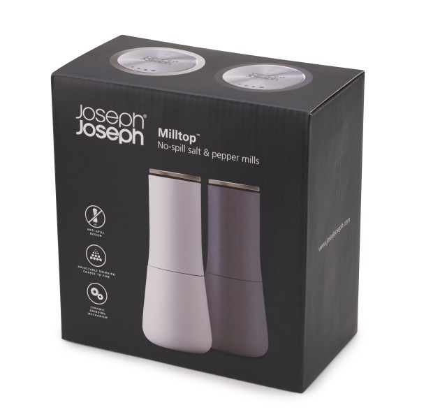 Milltop Salt and Pepper Set - Joseph Joseph