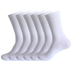Multi-purpose Buffer Socks High-performance Mid-calf White