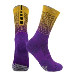 Professional Cycling Socks Running Sports Men Socks Purple