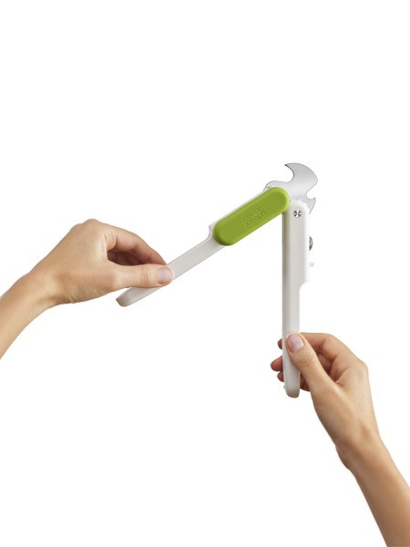 Pivot 3-in-1 Can Opener - White/Green - Joseph Joseph