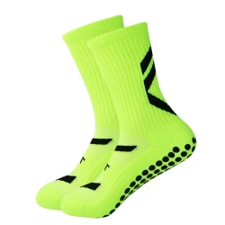 Non-slip Thickened Middle Football Shock-absorbing Wear-resistant Sports Socks Green