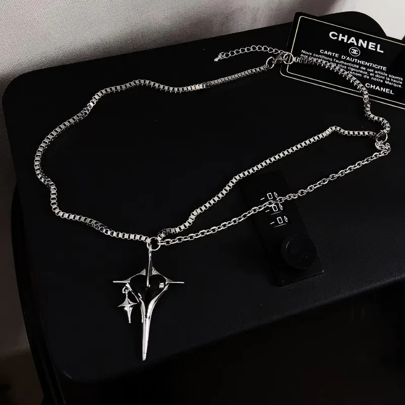 Cross Pendant Necklace Female Clavicle Chain