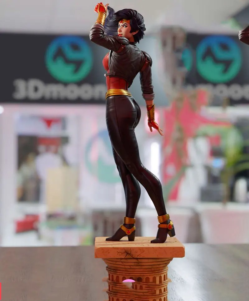 Battle Girl Resin Model Kit RW-952 | 1/24 (75mm) & 1/18 (100mm) Scale Unpainted Warrior Girl