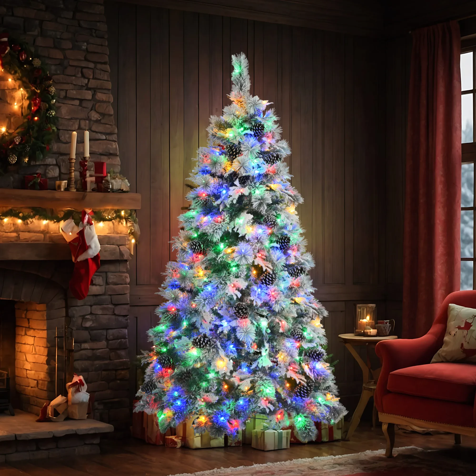 Christmas Tree With Lights