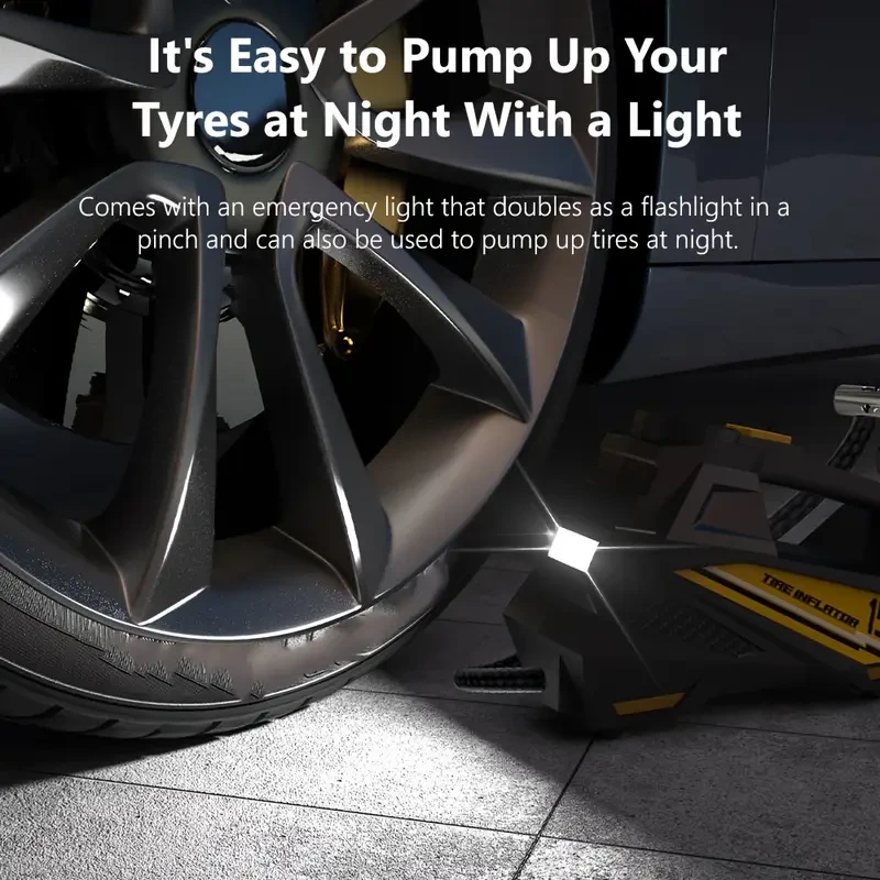 Carsun Digital Tire Inflator Portable Car Air Compressor Pump Air