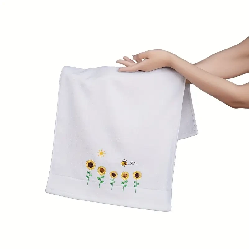 3pcs Cotton Embroidered Towel Set