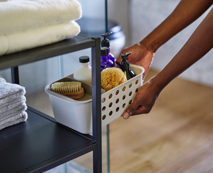 EasyStore Bathroom Storage Basket - Joseph Joseph