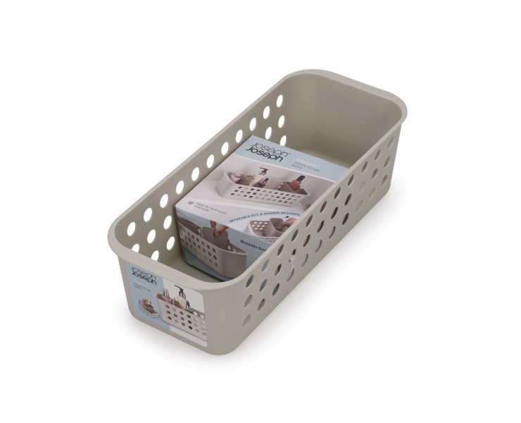EasyStore Slimline Bathroom Storage Basket  - Joseph Joseph