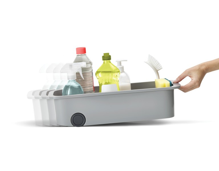 CupboardStore Easy-access Storage Caddy - Grey - Joseph Joseph