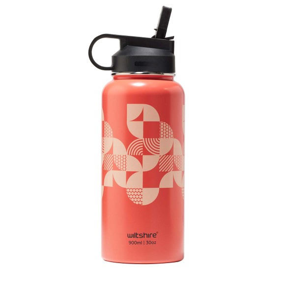 Stainless Steel Bottle Flamingo 900ml  - Wiltshire