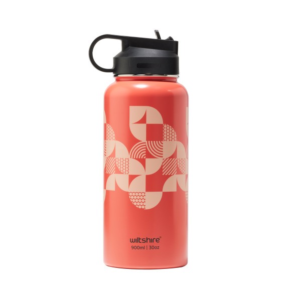 Stainless Steel Bottle Flamingo 900ml  - Wiltshire