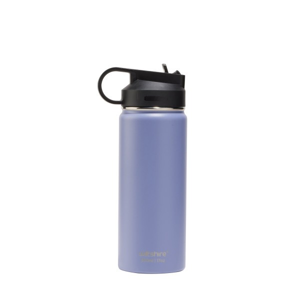 Stainless Steel Bottle Lilac 500ml  - Wiltshire