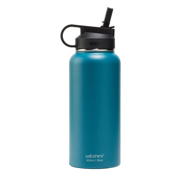 Stainless Steel Bottle Teal 900ml  - Wiltshire