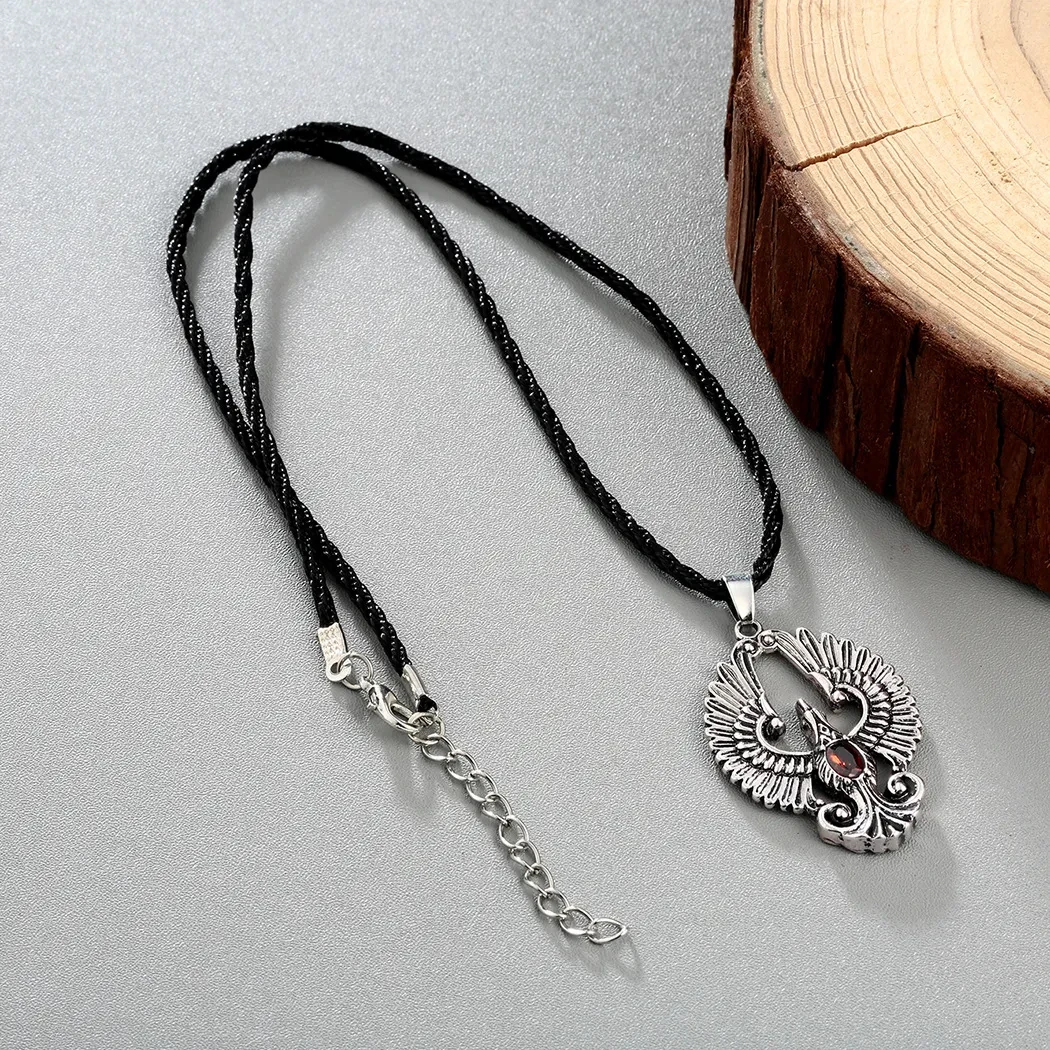 Elegant Beautiful Phoenix Ruby Women's Pendant