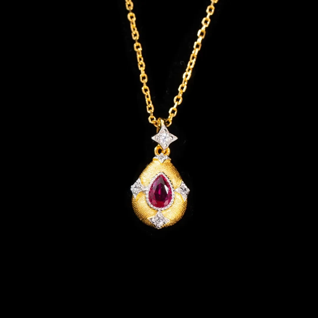 925 Silver Plated Star Pendant Necklace