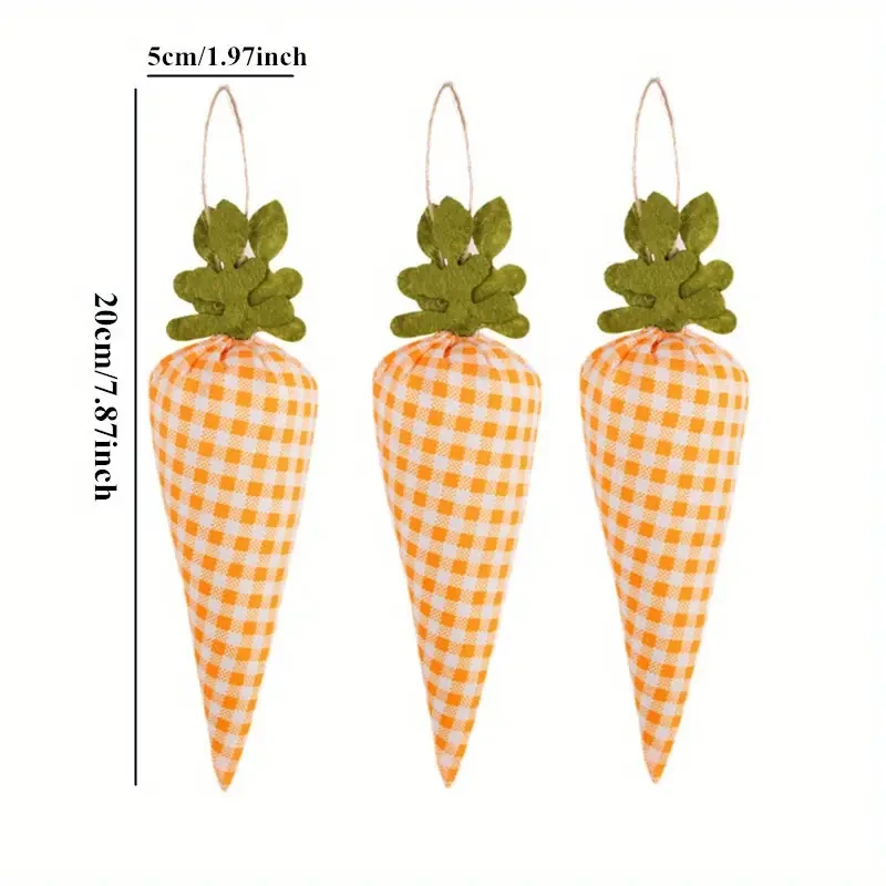 Easter Carrot Wall Hanging Decorations