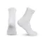 Professional Sports Running Fitness Basketball Skipping Rope Long Calf Compression Stockings Long Tube Breathable White A