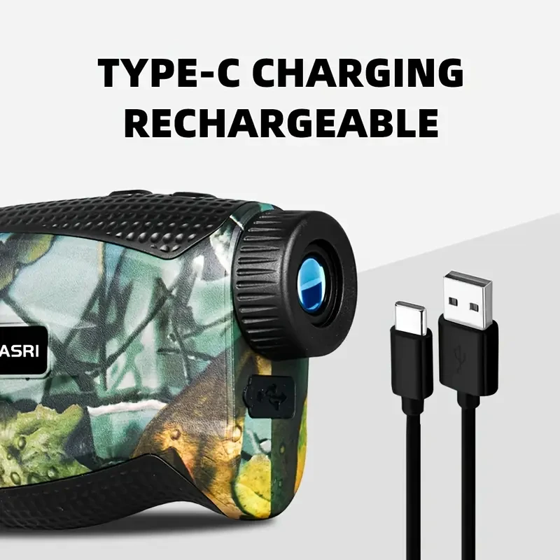 REVASRl 5-990m Laser Rangefinder with 6X Monocular