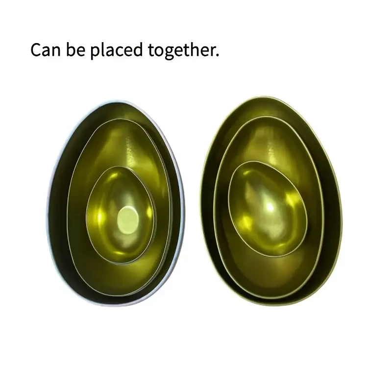 Easter eggs, small, medium and large