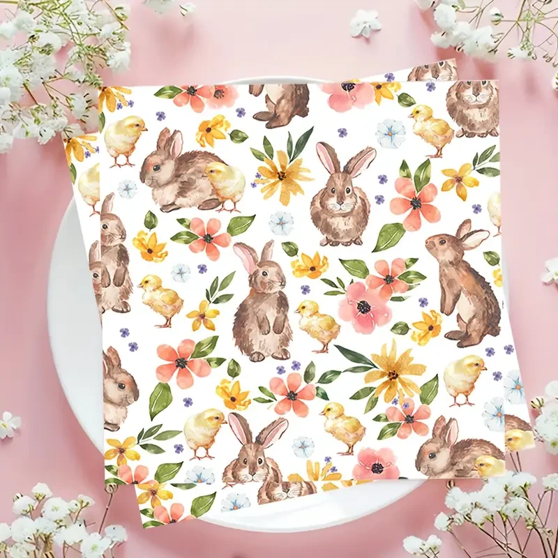 Easter Bunny Themed Tissue Paper