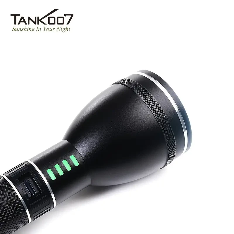 TANK007 TANK007 A602L (3-stage) torch with batteries Long life ultra-long distance Spotlight Outdoor camping Exploration Self-protection