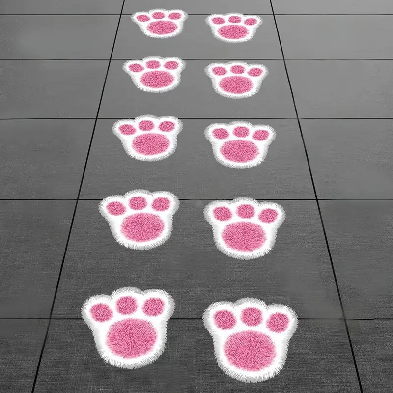 footprints Easter Decorations Bunny Footprints Kit for indoor