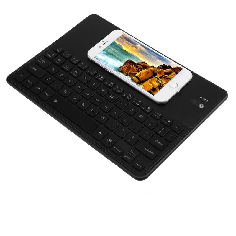 Compatible with Apple , Bluetooth 3.0 Keyboard With QI Wireless Charging