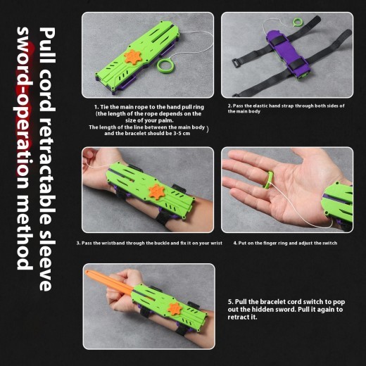 Catapult Soft Bomb Shooting Boy Decompression Telescopic Toy