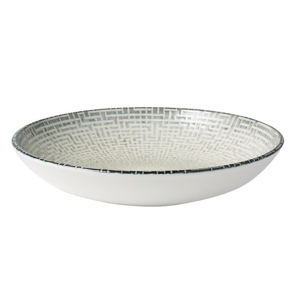 Maze Bowl Flared Grey 230 mm  - Bonna