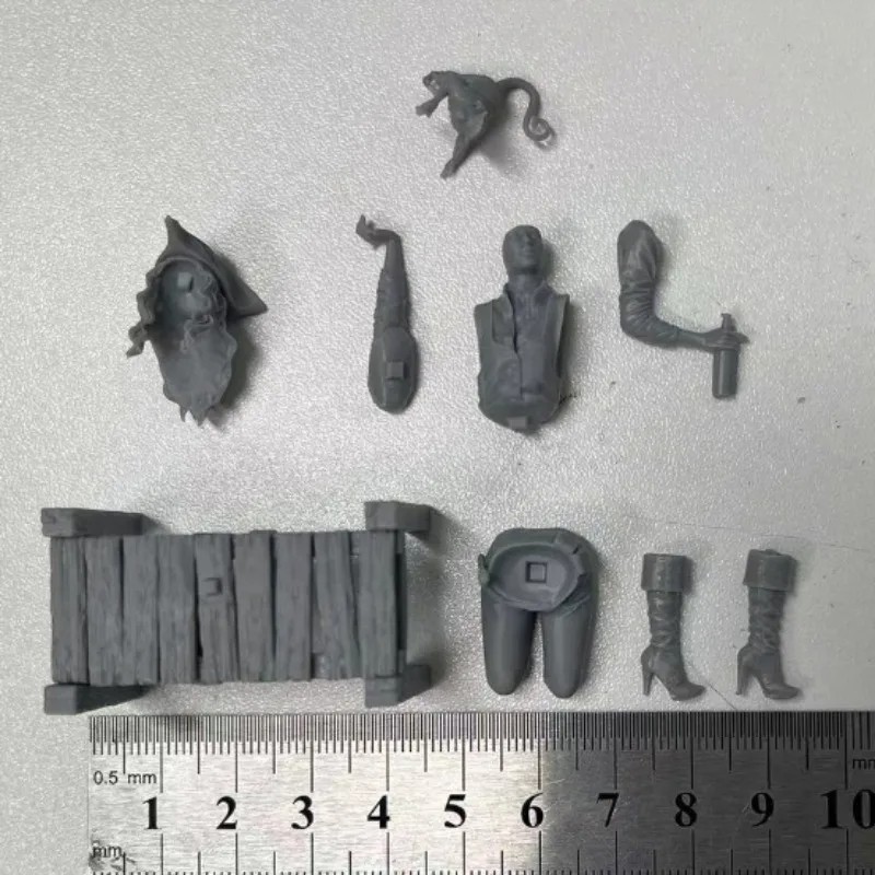 1/24 Scale Female Pirate Captain Lyra Resin Figure  Assembled Model Kit