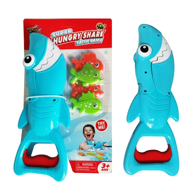 Shark catch small fish toy