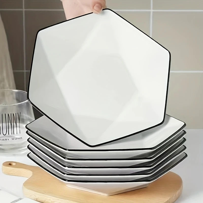 Elegance Ceramic Dinner Plates