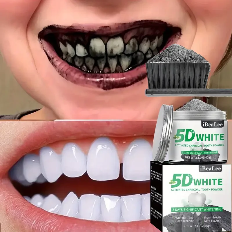 iBeaLee Bamboo Charcoal Teeth Whitening Powder
