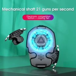 Compatible With Apple, Multi-function Mobile Phone USB Game Cooler System Cooling Fan Gamepad Holder Stand Radiator For Phone