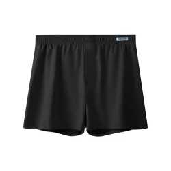 Men's Pajama Pants Boxer Large Trunks Loose Breathable Underwear Black