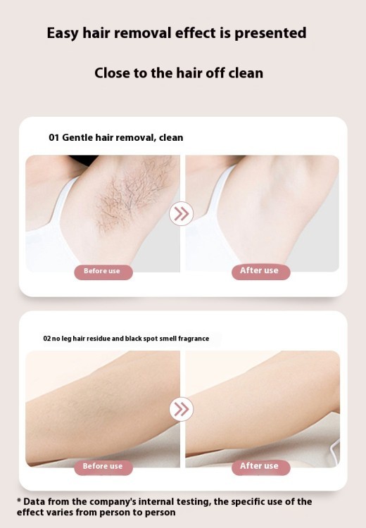 Gentle Cleansing Depilatory Cream Mild And Non-irritating