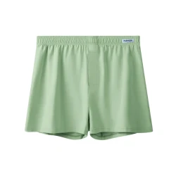 Men's Pajama Pants Boxer Large Trunks Loose Breathable Underwear Matcha Green